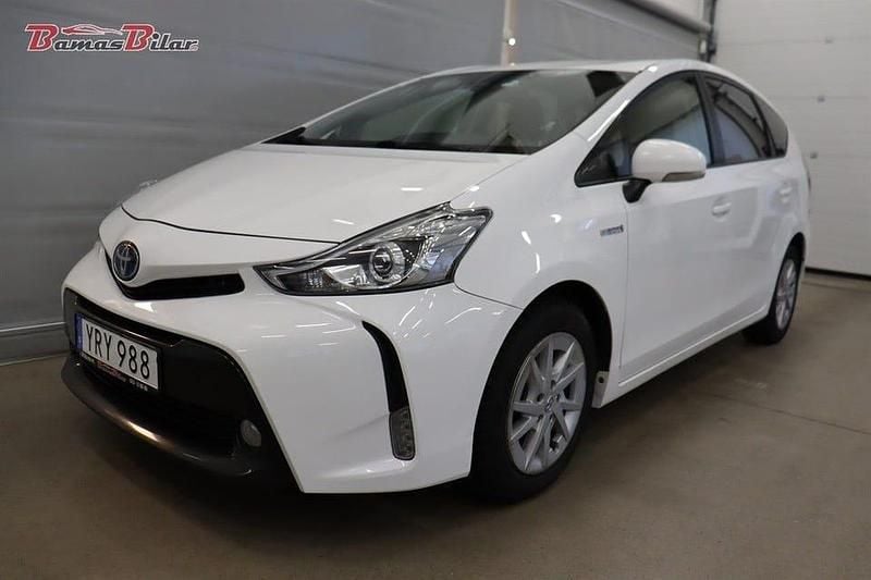 Vit Begagnad 2018 Toyota Prius Halvkombi | 149 900 kr - Bild 1/4