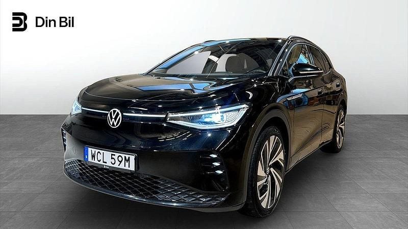 Svart Begagnad 2022 VW ID.4 GTX SUV | 359 900 kr (Bra pris) - Bild 1/4