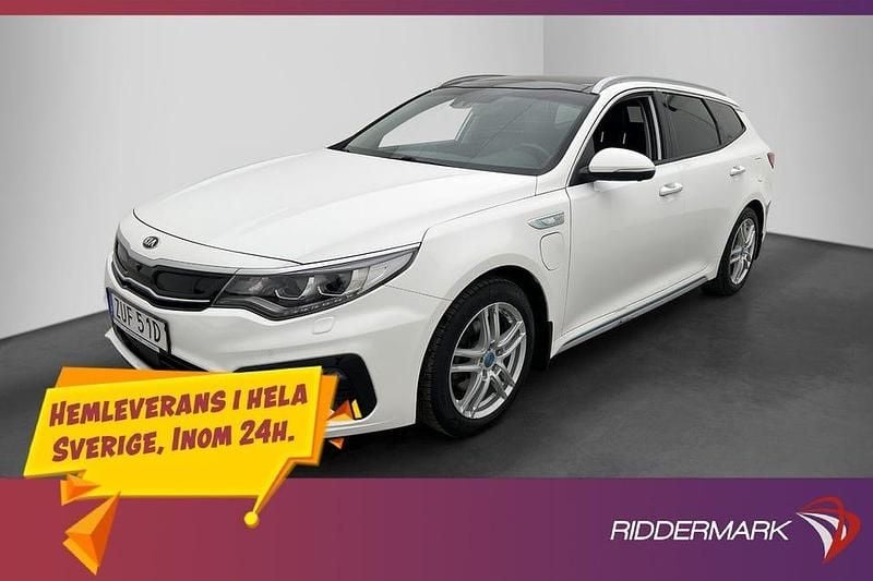 Vit Begagnad 2020 Kia Optima Advance Kombi | 214 800 kr - Bild 1/3