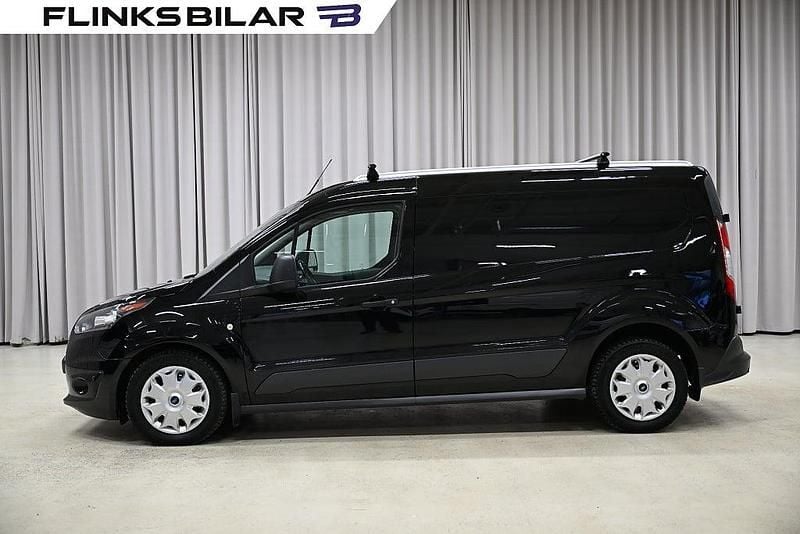 Svart Begagnad 2018 Ford Transit Pickup | 98 750 kr (Marknadspris) - Bild 1/4