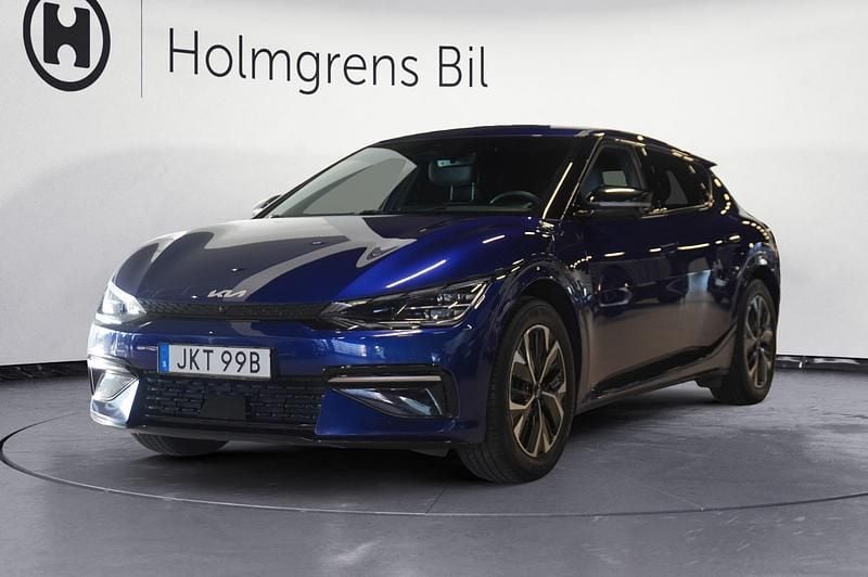 Begagnad Kia EV6 GT-Line 239 kW (325 HK) 2022 Blå SUV