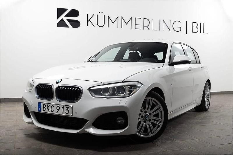 Begagnad BMW 118 M Sport 137 HK (100 kW) 2016 Vit Halvkombi