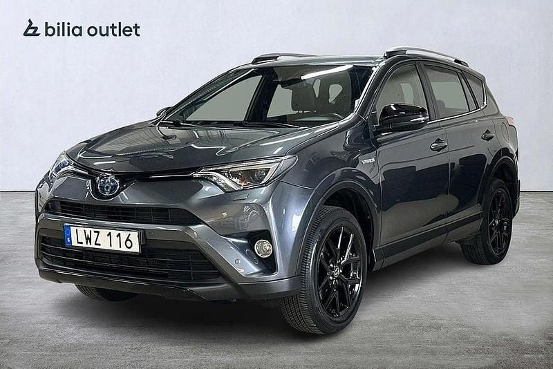 Mörkgrå Begagnad 2018 Toyota RAV4 Hybrid Edition SUV | 269 900 kr (Marknadspris) - Bild 1/4