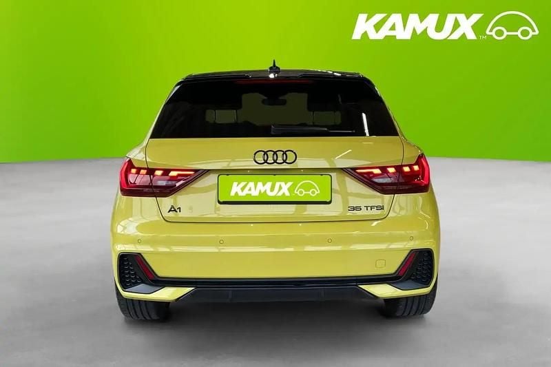 Begagnad Audi A1 S-Line 150 HK (110 kW) 2019 Gul/beige Halvkombi