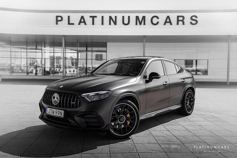 Grå Begagnad 2024 Mercedes GLC63 AMG AMG Sportkupé | 1 249 000 kr - Bild 1/4