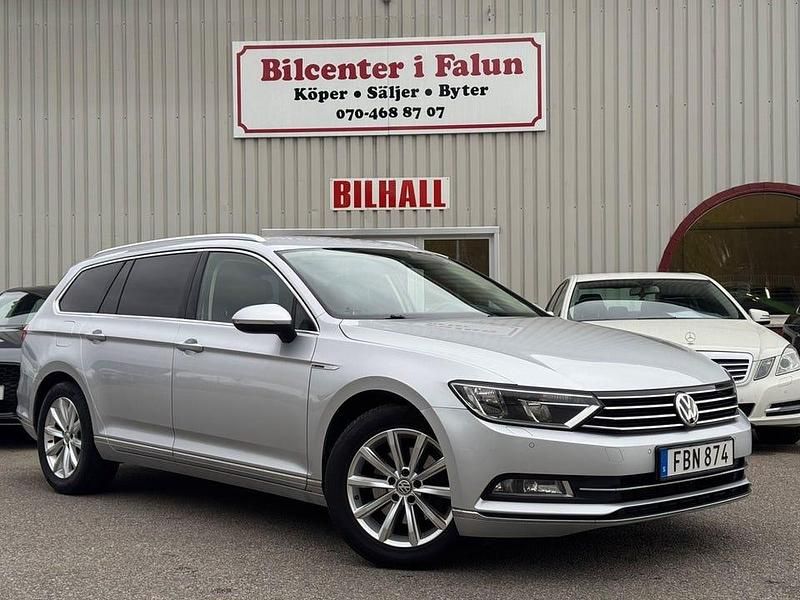 Silver Begagnad 2015 VW Passat GT Kombi | 139 900 kr (Marknadspris) - Bild 1/4