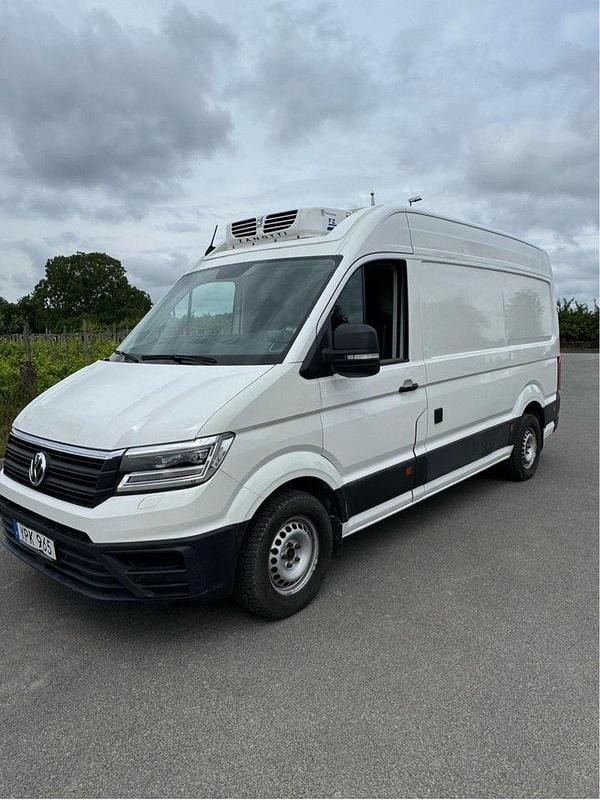 Vit Begagnad 2018 VW Crafter Van | 345 000 kr (Marknadspris) - Bild 1/4