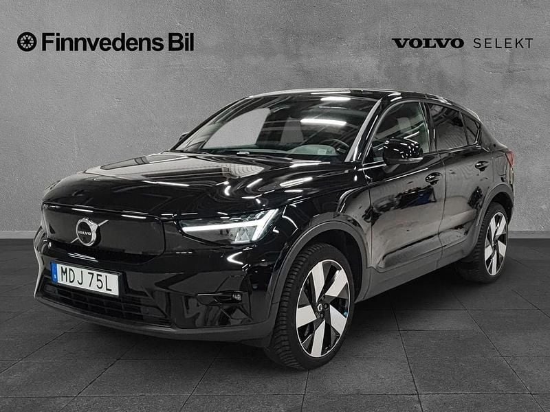 Svart Begagnad 2023 Volvo EC40 Ultimate SUV | 409 000 kr (Bra pris) - Bild 1/4
