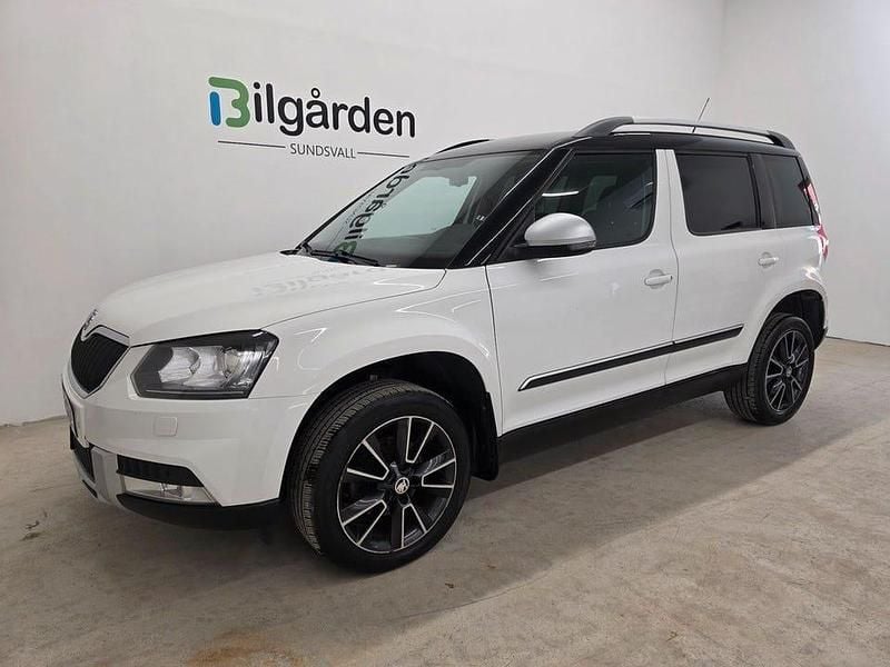 Begagnad Skoda Yeti Outdoor 141 HK (103 kW) 2014 Vit SUV