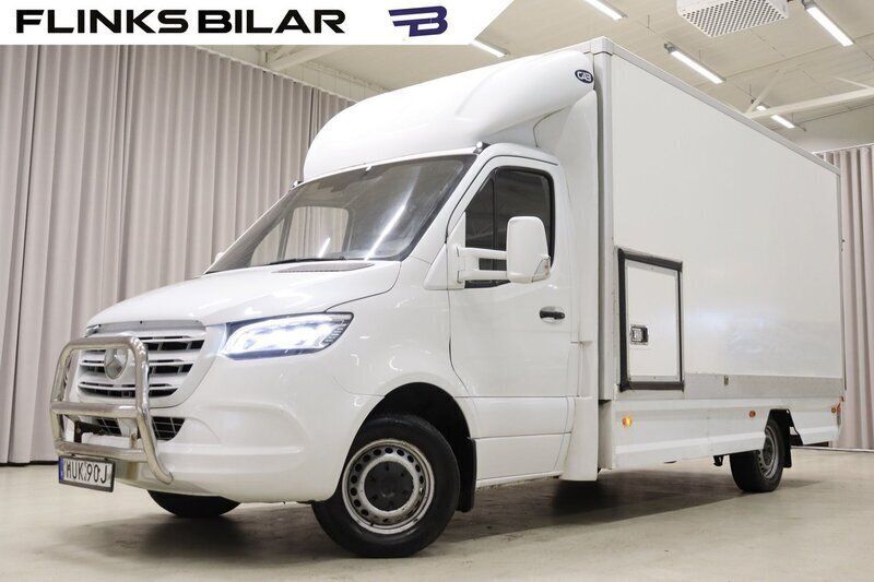 Vit Begagnad 2019 Mercedes Sprinter Van | 299 900 kr (Superpris) - Bild 1/4