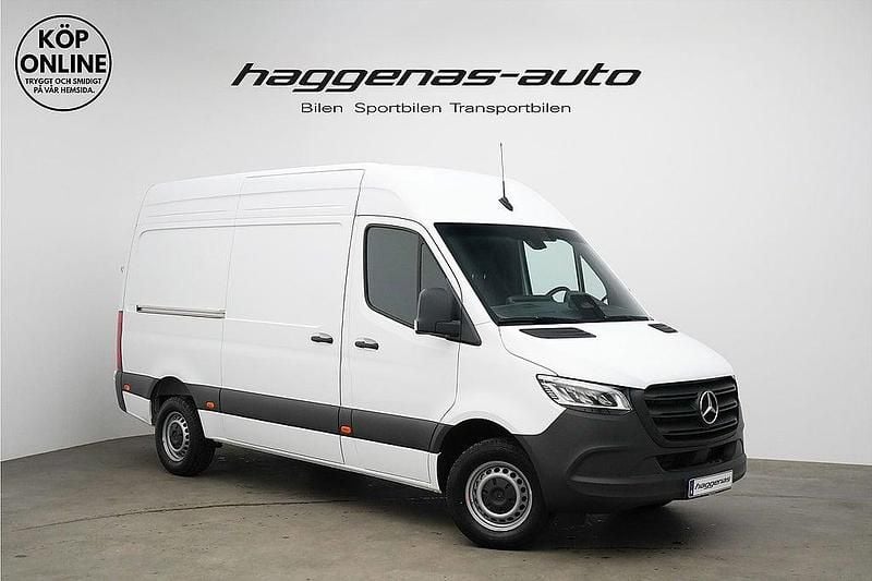 Vit Begagnad 2025 Mercedes Sprinter Van | 549 000 kr (Bra pris) - Bild 1/4