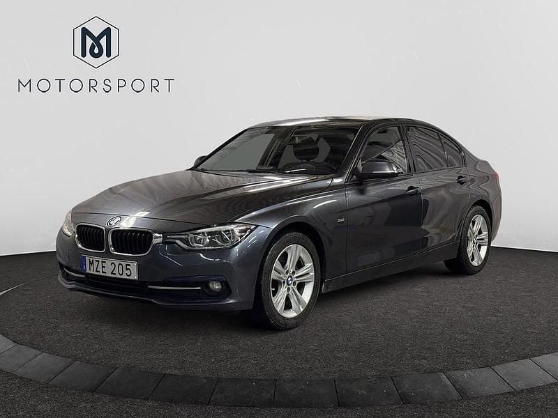 Begagnad BMW 320 Sport Line 190 HK (139 kW) 2016 Grå Sedan