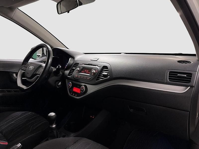 Begagnad Kia Picanto 67 HK (49 kW) 2015 Vit Halvkombi