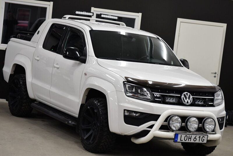 Vit Begagnad 2020 VW Amarok Aventura Pickup | 499 500 kr - Bild 1/4