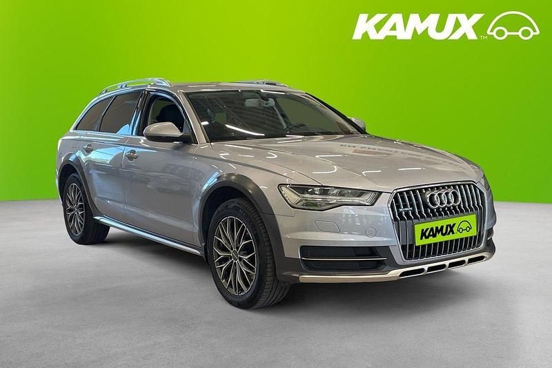 Silver/grå Begagnad 2018 Audi A6 Allroad Kombi | 229 900 kr (Marknadspris) - Bild 1/4