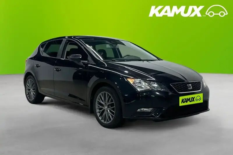 Svart Begagnad 2014 Seat Leon Halvkombi | 99 700 kr (Marknadspris) - Bild 1/4