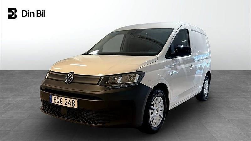 Candyvit Begagnad 2023 VW Caddy Minibuss | 239 900 kr (Marknadspris) - Bild 1/4