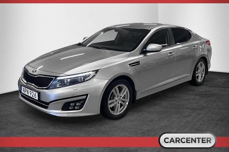 Grå Begagnad 2014 Kia Optima Sedan | 114 500 kr (Marknadspris) - Bild 1/4