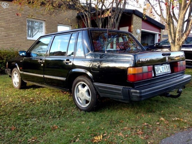 Såld Volvo 740 GL Blackline 88, begagnad 1988, 32.499 mil