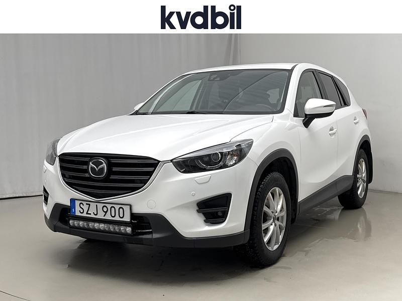 Vit Begagnad 2015 Mazda CX-5 Optimum SUV | 142 000 kr (Marknadspris) - Bild 1/3