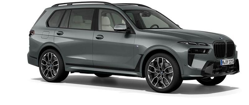 Grå (skyscraper grey metallic) Ny 2025 BMW X7 Comfort Edition SUV | 1 422 200 kr (Dyr) - Bild 1/3