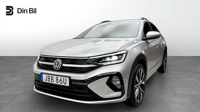 Svart Begagnad 2024 VW Taigo R-line SUV | 269 900 kr (Marknadspris) - Bild 1/4