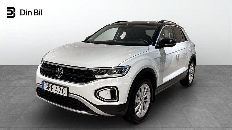 Vit Ny 2025 VW T-Roc Life SUV | 383 500 kr (Marknadspris) - Bild 1/4