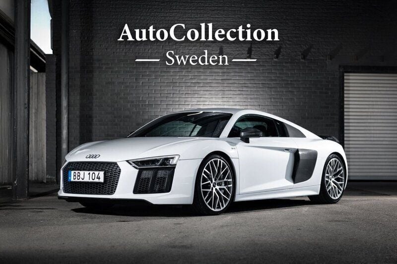 Grå Begagnad 2016 Audi R8 Coupé Comfort Sportkupé | 1 399 900 kr - Bild 1/4