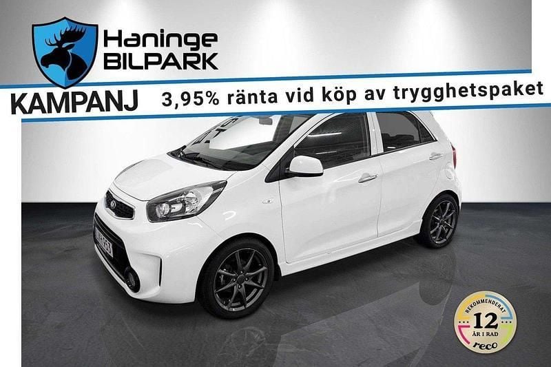 Vit Begagnad 2015 Kia Picanto Halvkombi | 89 900 kr (Marknadspris) - Bild 1/1