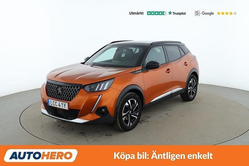 Begagnad Peugeot 2008 Allure 132 HK (97 kW) 2020 Orange SUV