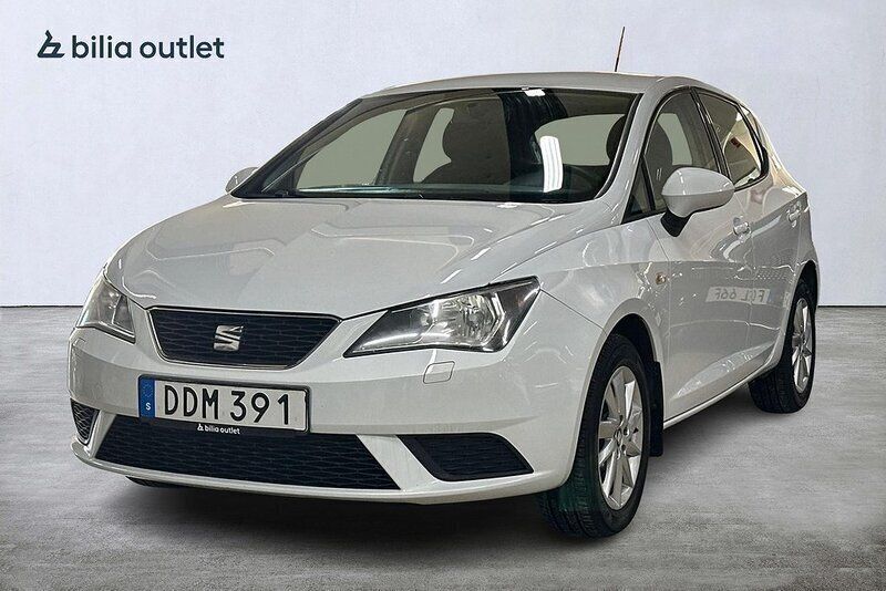 Vit Begagnad 2014 Seat Ibiza Style Halvkombi | 109 900 kr (Marknadspris) - Bild 1/4