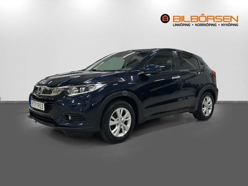 Mörkblå (mblå) Begagnad 2018 Honda HR-V SUV | 189 900 kr (Marknadspris) - Bild 1/4