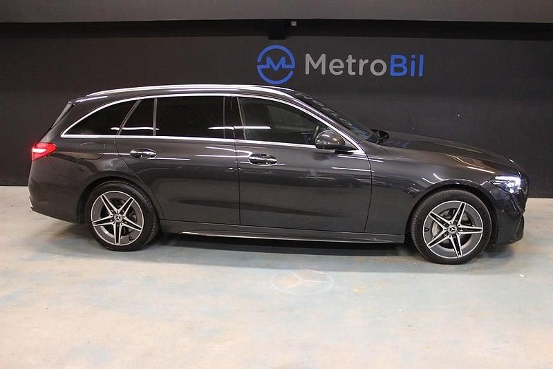 Begagnad Mercedes C300e AMG 204 HK (150 kW) 2021 Grå Kombi