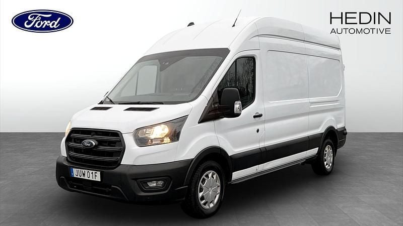 Frozen white Begagnad 2023 Ford Transit Trend Van | 369 900 kr (Lite dyr) - Bild 1/4