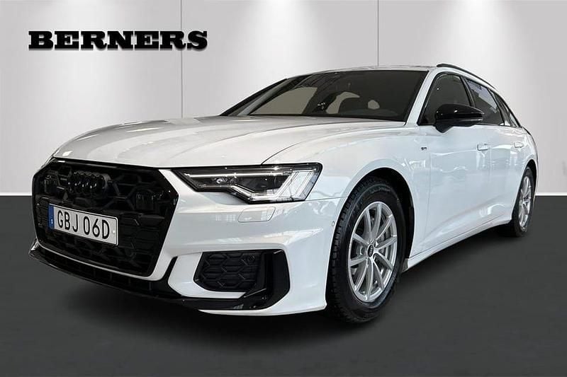 Vit Begagnad 2025 Audi A6 S-Line Kombi | 509 900 kr (Dyr) - Bild 1/4