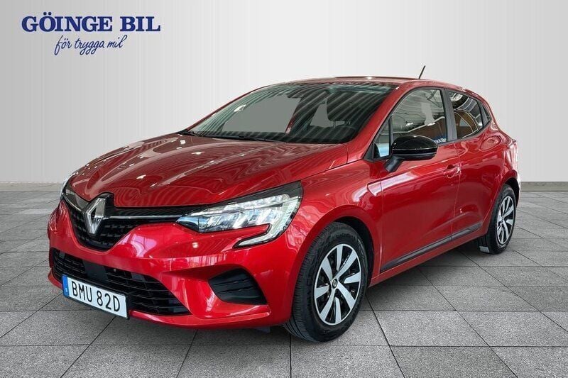 Röd Begagnad 2023 Renault Clio V Equilibre Halvkombi | 179 000 kr (Marknadspris) - Bild 1/3