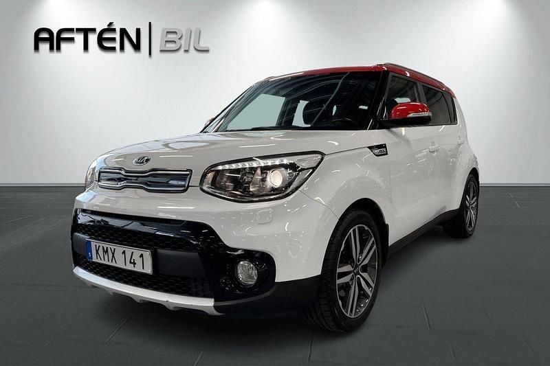 Vit Begagnad 2017 Kia Soul SUV | 137 000 kr (Bra pris) - Bild 1/3