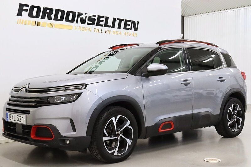 Silver Begagnad 2018 Citroën C5 Aircross SUV | 194 900 kr (Marknadspris) - Bild 1/4