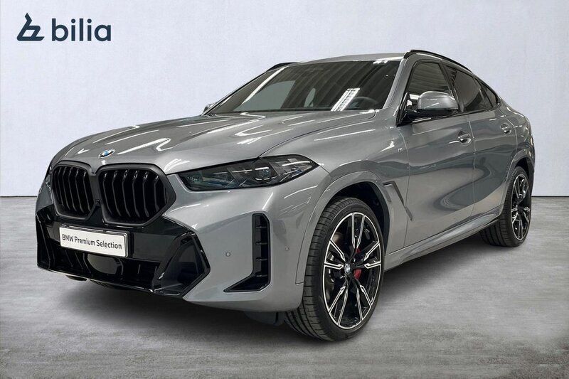 Grå Begagnad 2024 BMW X6 Comfort Edition SUV | 1 089 900 kr (Marknadspris) - Bild 1/4