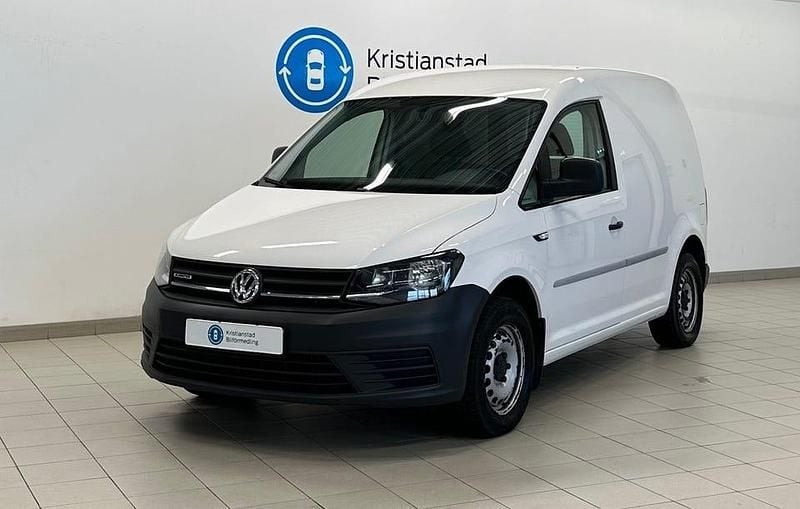 Begagnad VW Caddy 110 HK (80 kW) 2017 Vit Minibuss