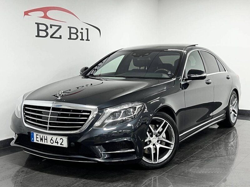Svart Begagnad 2014 Mercedes S350 AMG Sedan | 369 900 kr (Bra pris) - Bild 1/4