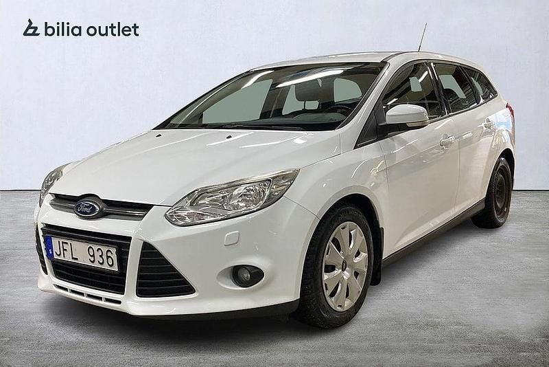 Vit Begagnad 2011 Ford Focus Kombi | 39 900 kr - Bild 1/4