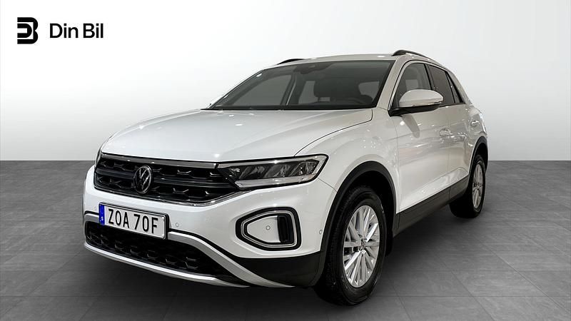 Pure white Begagnad 2022 VW T-Roc SUV | 229 900 kr (Marknadspris) - Bild 1/4