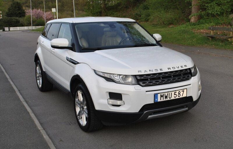 Vit Begagnad 2012 Land Rover Range Rover evoque Pure SUV | 165 000 kr (Dyr) - Bild 1/4