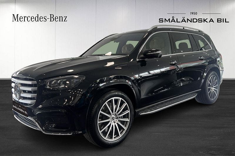 Svart Ny 2025 Mercedes GLS450 SUV | 1 312 550 kr - Bild 1/4