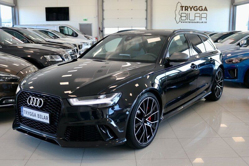 Svart Begagnad 2017 Audi RS6 Performance Kombi | 669 000 kr - Bild 1/4
