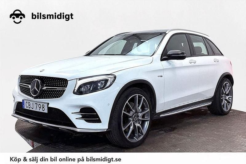 Vit Begagnad 2017 Mercedes GLC43 AMG AMG SUV | 409 800 kr (Lite dyr) - Bild 1/3