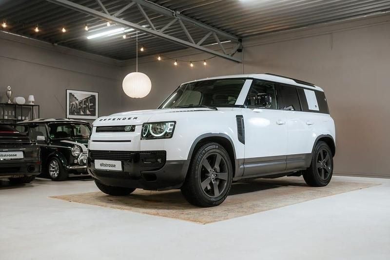 Vit Begagnad 2022 Land Rover Defender SE SUV | 815 000 kr (Superpris) - Bild 1/4