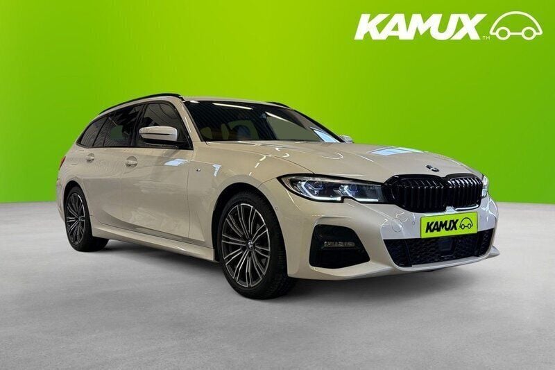 Vit Begagnad 2021 BMW 320 Shadowline Kombi | 379 800 kr (Lite dyr) - Bild 1/4
