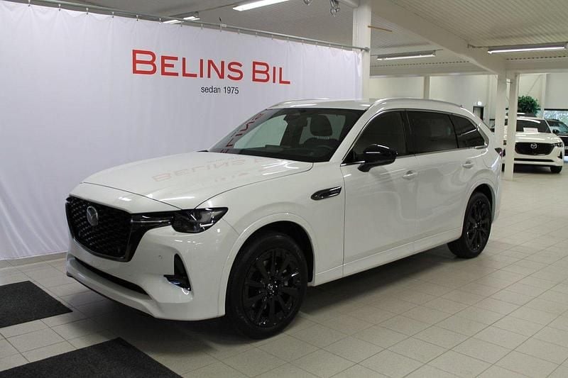 Vit (rhodium white metallic) Ny 2025 Mazda CX-80 Homura-Line SUV | 675 000 kr (Marknadspris) - Bild 1/4